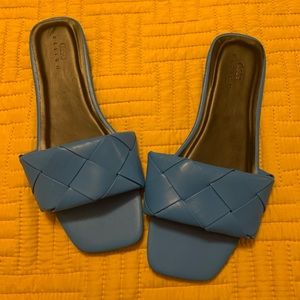 Blue ASOS slides